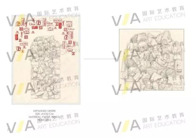 va艺术作品集培训
