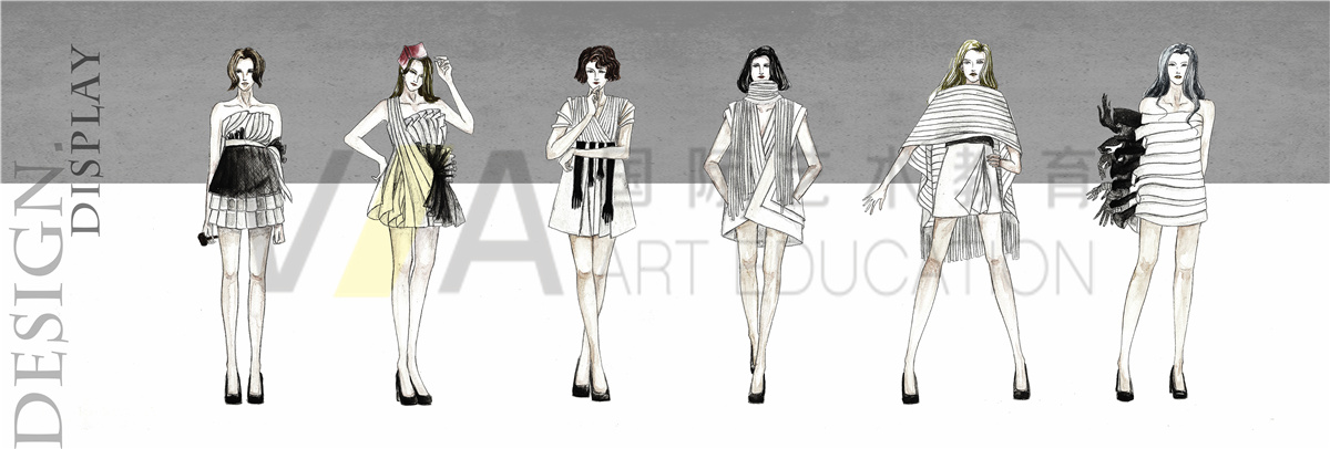 服装设计留学辅导作品
