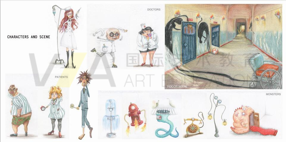 动画设计留学辅导作品
