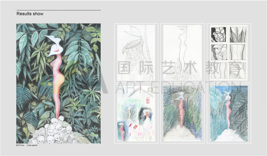 视觉传达留学辅导作品