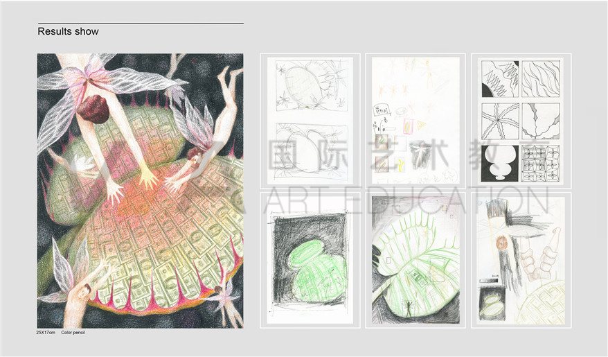 视觉传达留学辅导作品
