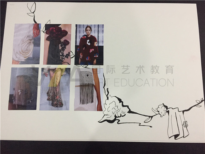 美国艺术留学时尚管理作品