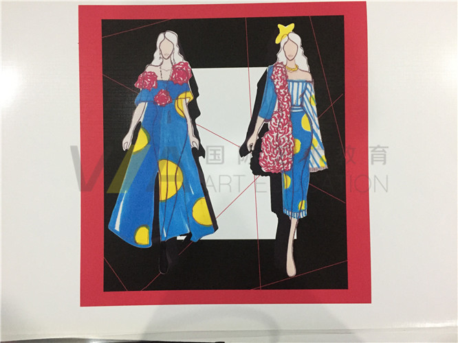 美国艺术留学时尚管理作品