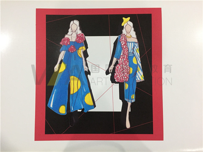 美国艺术留学时尚管理作品