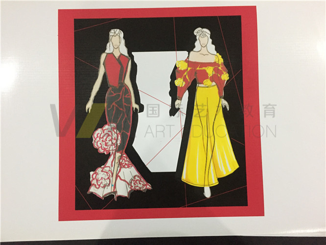 美国艺术留学时尚管理作品