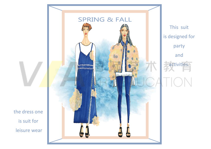 服装设计留学辅导作品