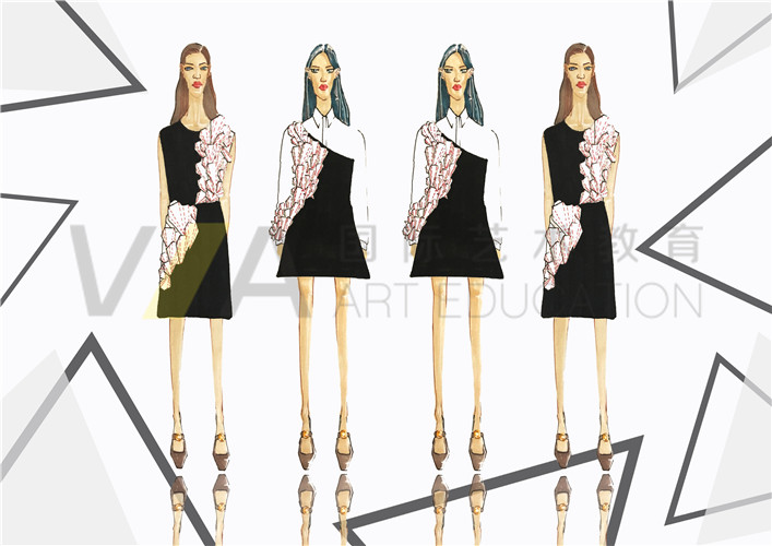 服装设计留学辅导作品