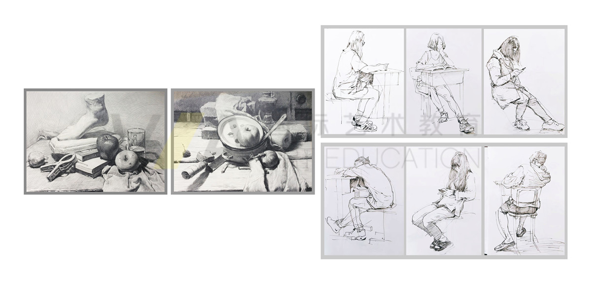 插画留学辅导作品