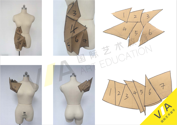 服装设计留学辅导作品