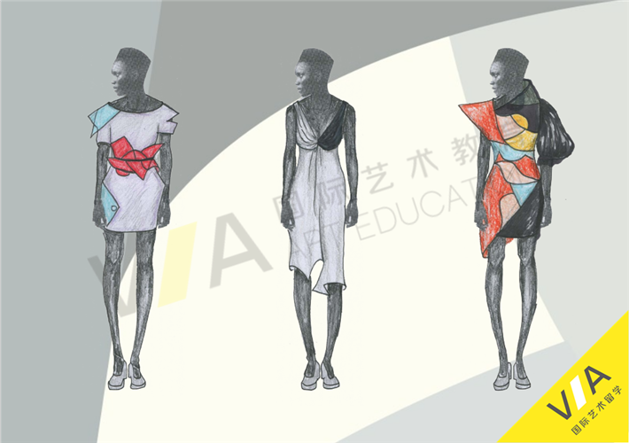 服装设计留学辅导作品
