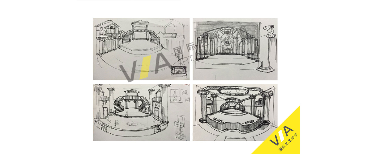 展示设计留学辅导作品