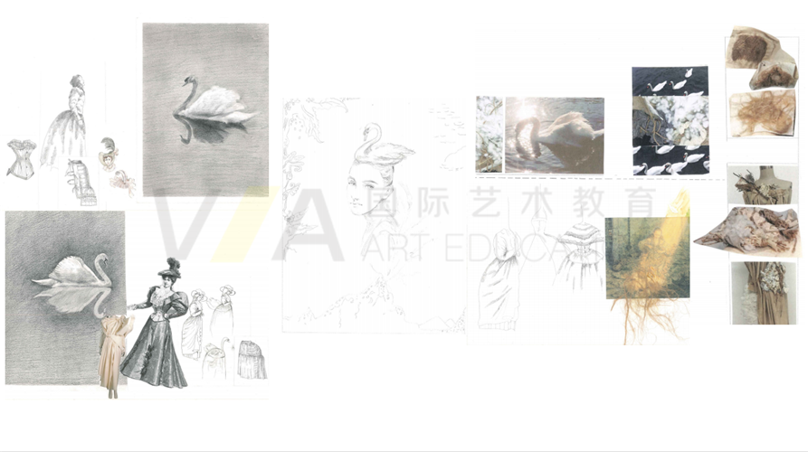 服装设计留学辅导作品