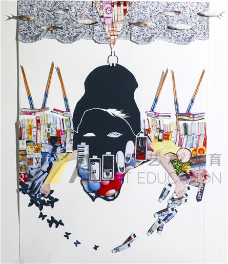 美国插画设计专业作品集