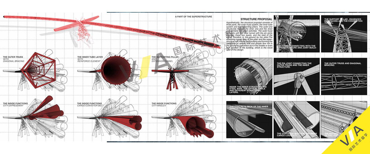 美国艺术留学建筑设计作品