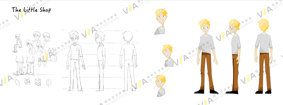 动画设计留学辅导作品