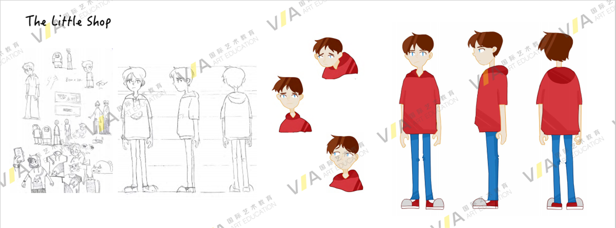 动画设计留学辅导作品