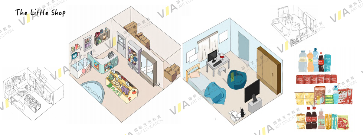 动画设计留学辅导作品