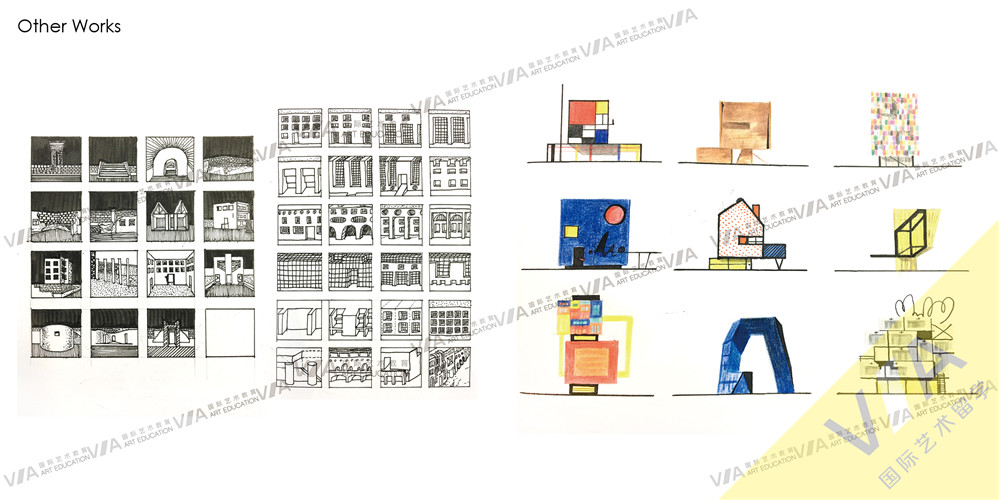 英国艺术留学建筑设计作品